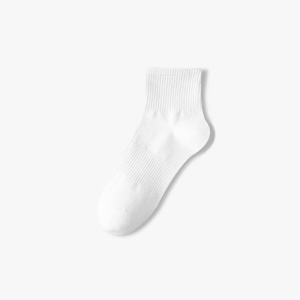 Men's Thin Knee-high Sweat Absorbing And Deodorant Antibacterial Socks