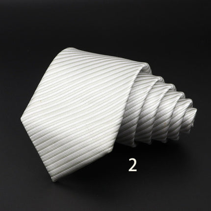 Men's Striped British Gentleman Polyester Fiber Tie