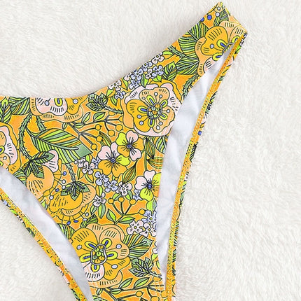 New Printed Bikini Swimsuit Sexy Sling