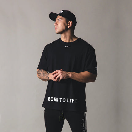 New Sports Short Sleeve Men's Stretch Slim T-Shirt