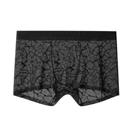 Fiberglass Antibacterial Camellia Couple Nude Feel Shorts