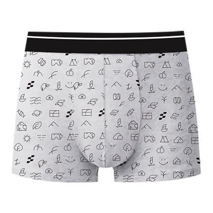 Men's Purified Cotton Underwear Square Meters Four Corners Sterile Disposable