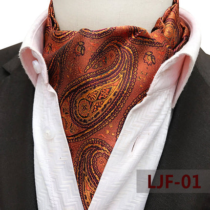 Men's Scarf Jacquard Polyester British