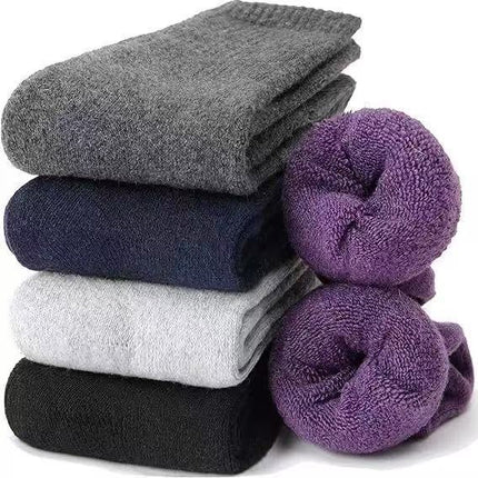 Cold-proof Warm Wool Unisex Thickened Cashmere Tube Socks