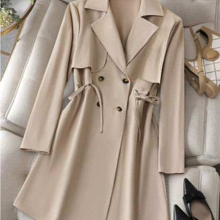 Women's Windbreaker With Drawstring Waist