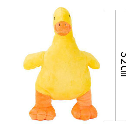 Dog Toys, Noisy, Plush, Duck, Self Congratulation, Relieving Boredom, Grinding Teeth, Biting Resistance, Energy Consumption