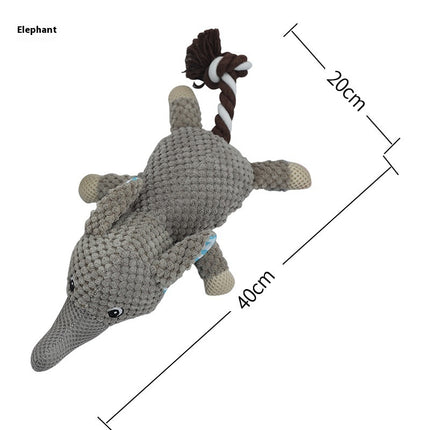 Dog Plush Toy Interactive Molar Teeth Cleaning