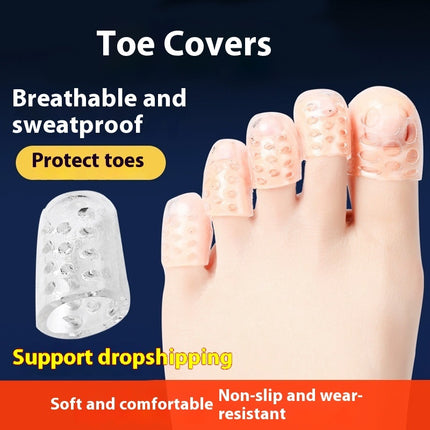 Silicone Breathable Small Toe Sleeve Protective Tube