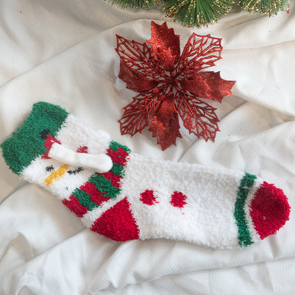 Fashion Simple Magnetic Christmas Socks For Men And Women