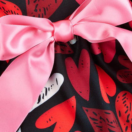 Pet Dog Cat Valentine's Day Love Full Printed Printed Dress