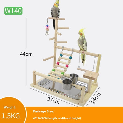 Sichuan Pepper Parrot Climbing Training Platform