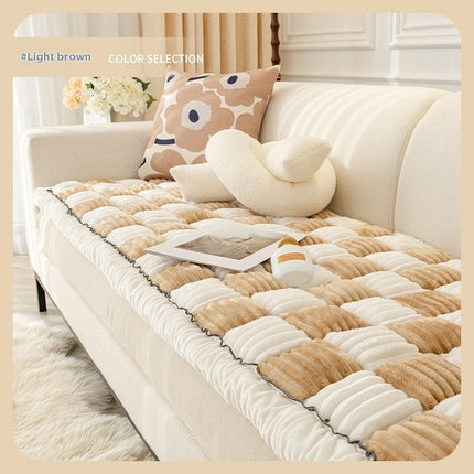 Pet Chessboard Grid Kennel Pad Autumn And Winter Warm Square