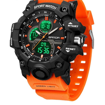 Dried Shrimp Cool Personality Student Fashion Sports Waterproof Electronic Watch