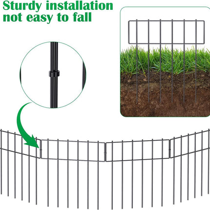 Metal Outdoor Garden Floor Anti-animal Fence