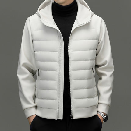 Men's Hooded Lightweight Down Jacket Sweater