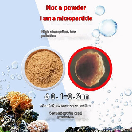 Ornamental Fish Coral Feed Micro Particles Are Easy To Absorb