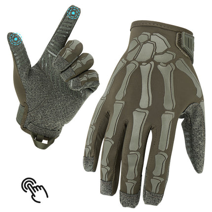 Ice Silk Non-slip Sun-proof And Breathable Full Finger Touch Screen Tactical Gloves