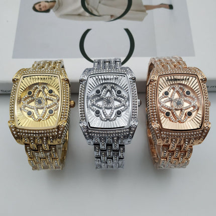 Women's Diamond Bracelet Quartz Watch