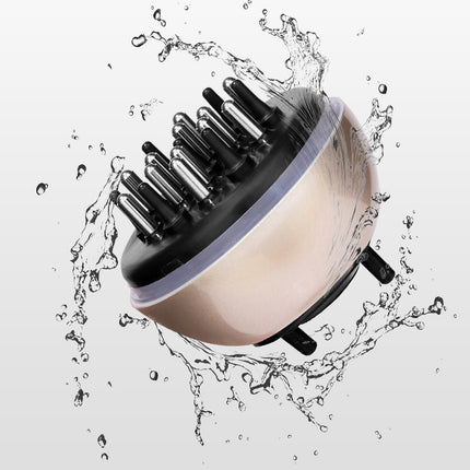 Washable Anti Off Handheld Regrowth Hair Care Essential Oil Nutrient Solutions Mini Applicator Hair Comb Head Scalp Massager