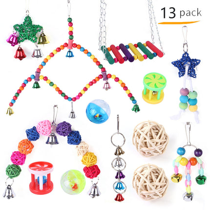 Fashion Personalized New Pet Birds Toys Suit