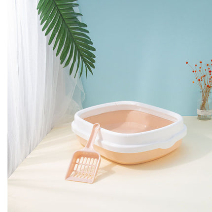Large Cat Litter Box Detachable Anti-splashing Cat Litter Box Cat Pet Supplies