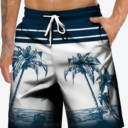 Fashion Printed Casual Men's Beach Shorts