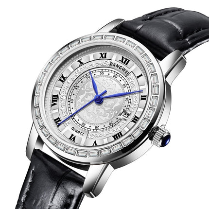 Women's Quartz Waterproof Calendar Multifunctional Fashion Sports Wrist Watch