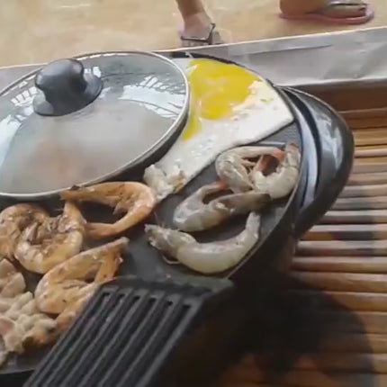 Korean electric heat pan