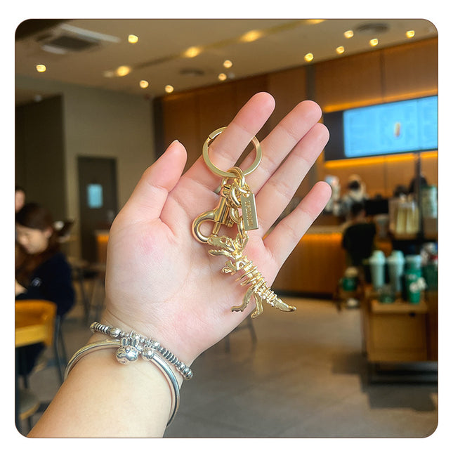 High-value Fashionable And Versatile Trendy Dinosaur Keychain Accessory
