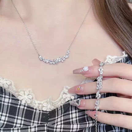 Nuwe Modieuse Instagram-styl Wisteria Blom Handketting