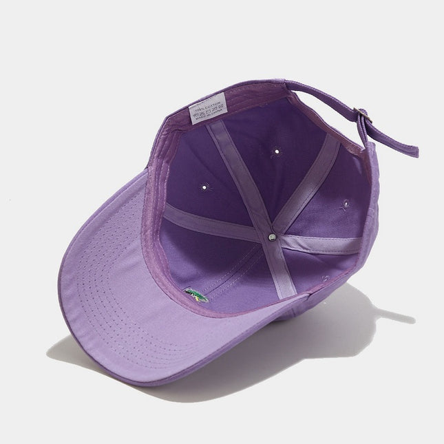 Fruit Small Pineapple Embroidery Soft Top Baseball Cap