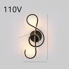 Note black 110V / Warm light