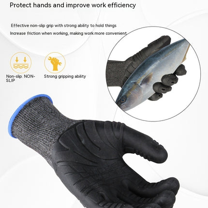 TPE Impregnated Rubber Soft And Breathable Gloves