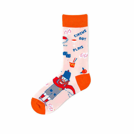 Pure Cotton Personality Ins Street Hip-hop Sports Long Socks