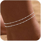Silver Rice Beads