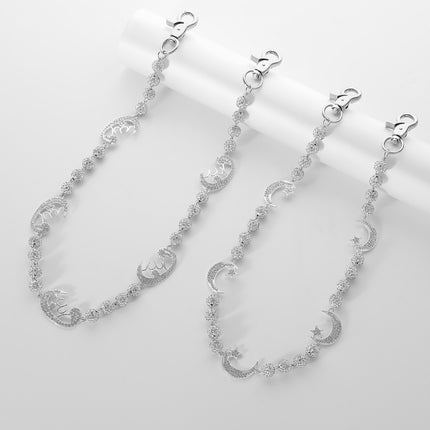 Volle Strass Bal Middel Ketting Xingyue Bykomstighede Broek Ketting