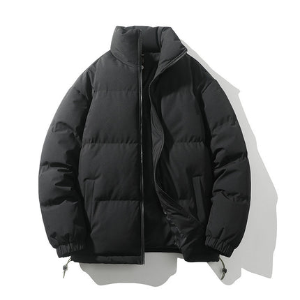 Men's Stand Collar Loose And Warm Down Coat