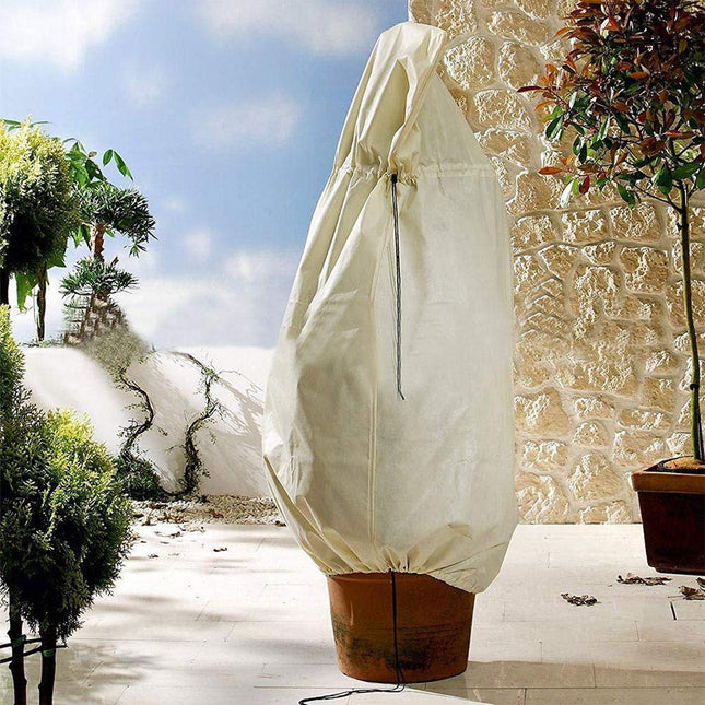 Plantbedekking Winter Warm Bedekking Boomaanplanting Beskermende Sak Nie-geweefde Rypbeskerming Vir Werf Tuinplante Klein Boom Teen Koud