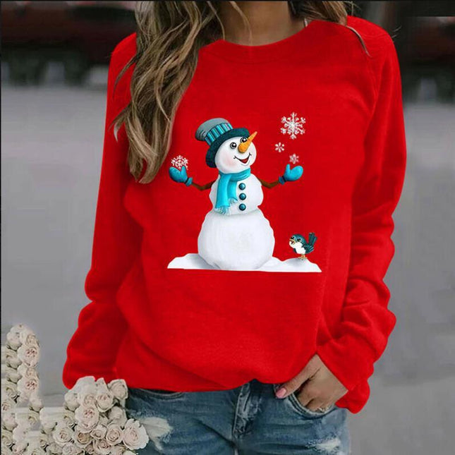 Women's Printed European And American Fashion Sweater