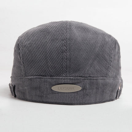 Autumn And Winter Corduroy With Two Hats