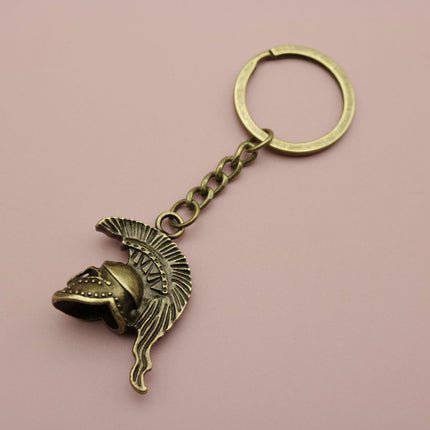 Ornament Eenvoudige Helm Sleutelhanger Hanger