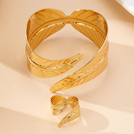 Vroue se Legering Persoonlikheid Geometrie Oop Armband