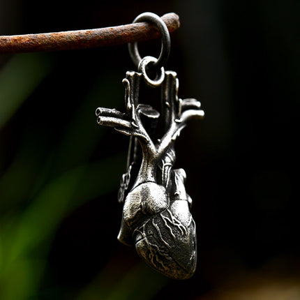 Personalized Vintage Heart Pendant Necklace Jewelry