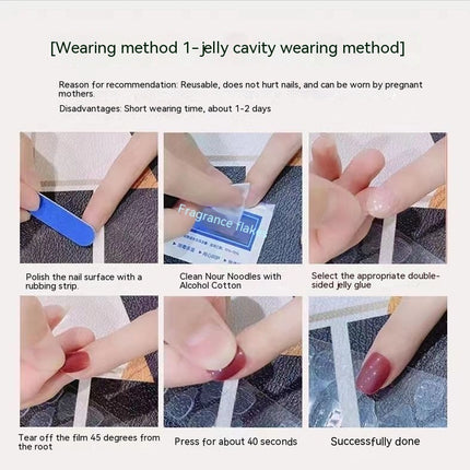 Spring New Handmade Wear Armor Dream Ice Transparent Butterfly Star Color Rhinestone Long Beautiful