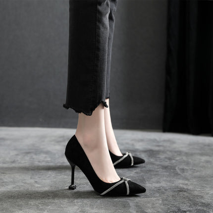 Nuwe Klein Grootte Stilettohak Vroue Hoëhakskoene