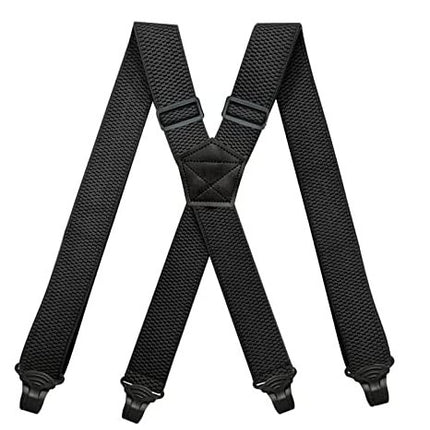 Men's Strap Clip Suspenders Rubber Buckle Aviation Suspender Pants