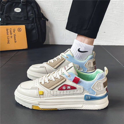 Spring New National Trendy Style Sports White Shoes Student Versatile Casual Sneakers