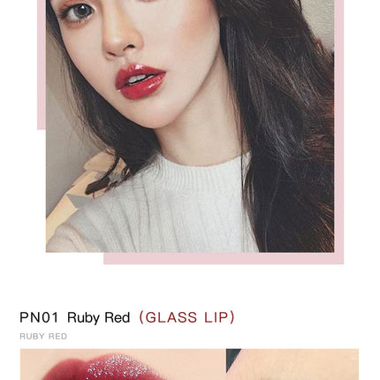 Mini Capsule Lip Lacquer Mirror Matte Velvet Three Series Lip Lacquer Suit Color Rendering Moisturizing No Stain On Cup