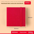 Red 20 Sheets 300g6x6cm / 6x6CM