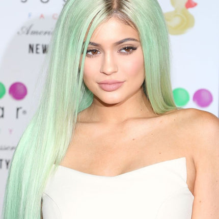 Medium And Large Scalp Dyed Gradual Long Straight Hair